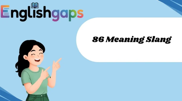 86 Meaning Slang