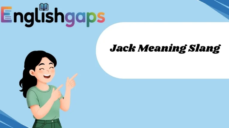 Jack Meaning Slang