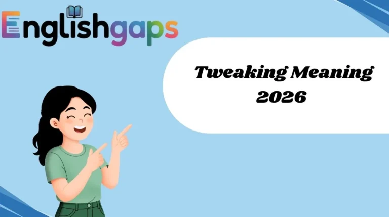 Tweaking Meaning 2026