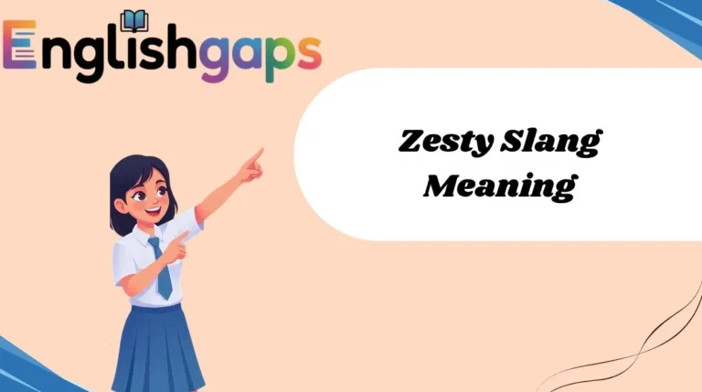 Zesty Slang Meaning