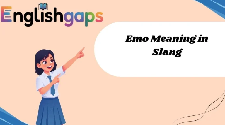 Emo Meaning in Slang