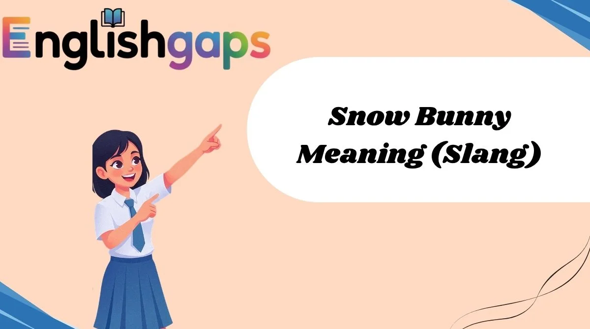 Snow Bunny Meaning (Slang)