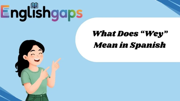 What Does “Wey” Mean in Spanish