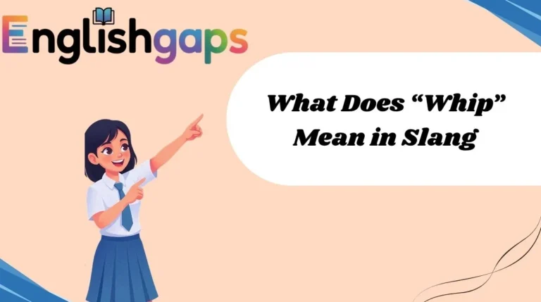 What Does โWhipโ Mean in Slang