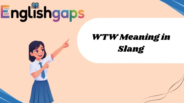 WTW Meaning in Slang