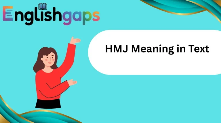 HMJ Meaning in Text