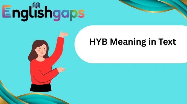 HYB Meaning in Text